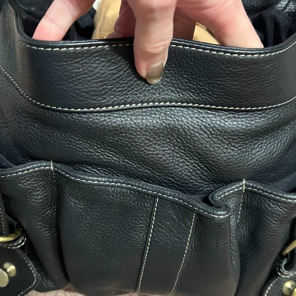 Aqua Madonna Leather Purse - Picture 10 of 10